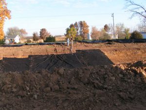 new pond construction