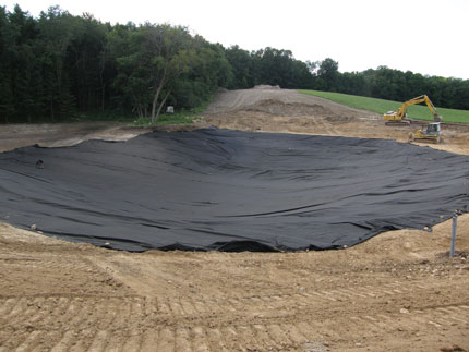 new pond, pond liner