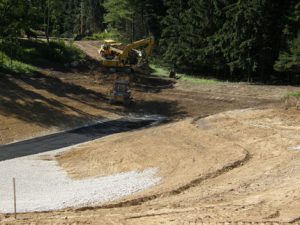 new pond construction