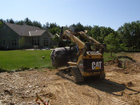 new pond construction