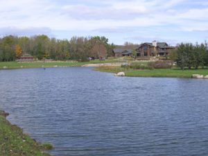 private pond
