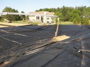 new pond construction