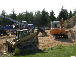 new pond construction