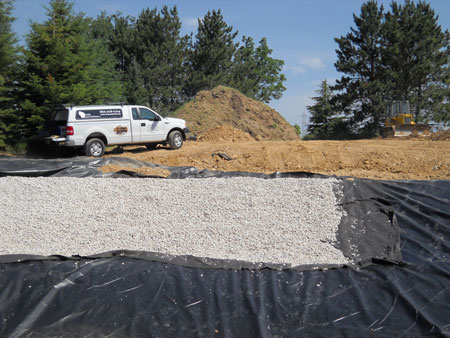 new pond construction