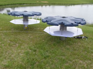 pond fountain