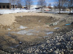 pond construction