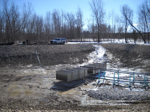 pond construction