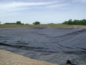 new pond construction, pond liner