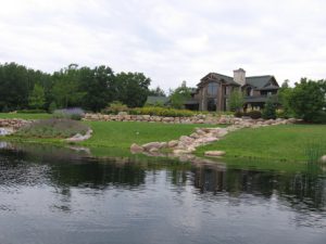 private pond