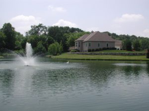 private pond