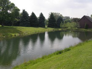 private pond