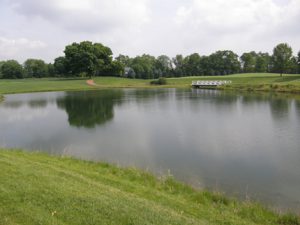 golf course pond