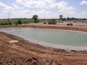 new pond construction