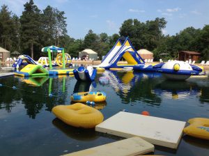 party on the pond