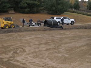 pond liner, pond construction