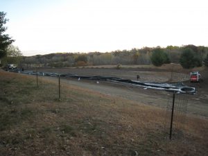 pond liner, pond construction