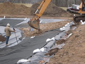 pond construction
