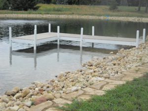 pier, swim pond