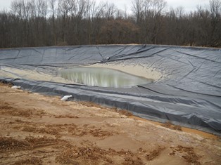 Pond Liner Installation