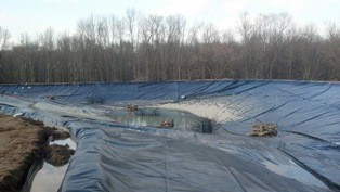 Pond Liner Installation