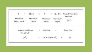 pond formula