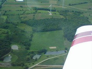 aerial view