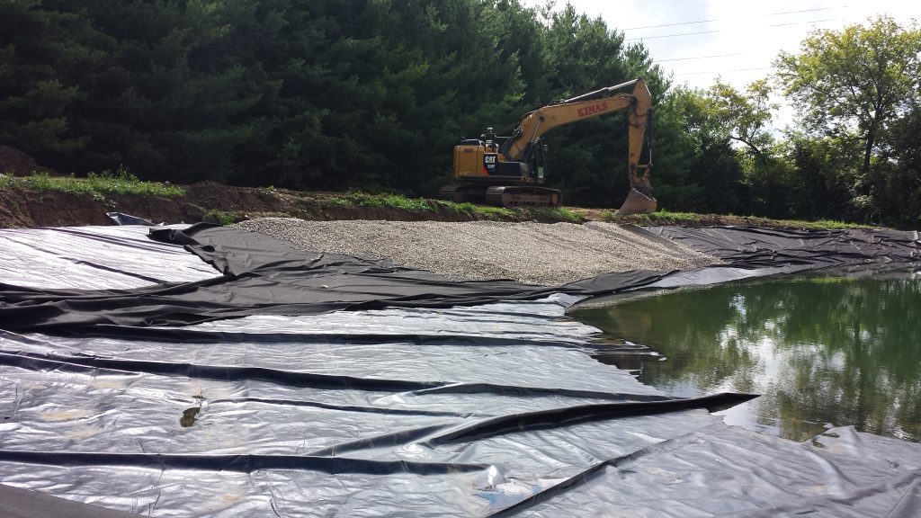 pond construction