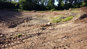 pond construction