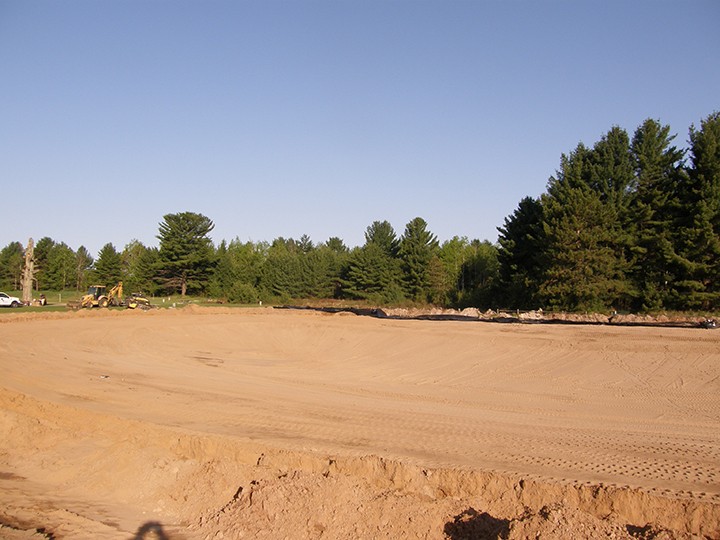 pond construction