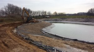 pond construction