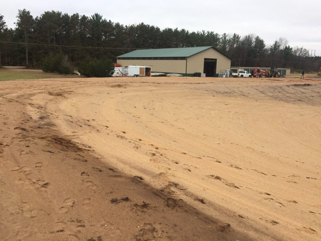 pond construction