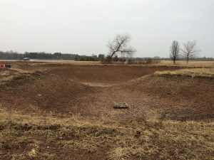 pond construction