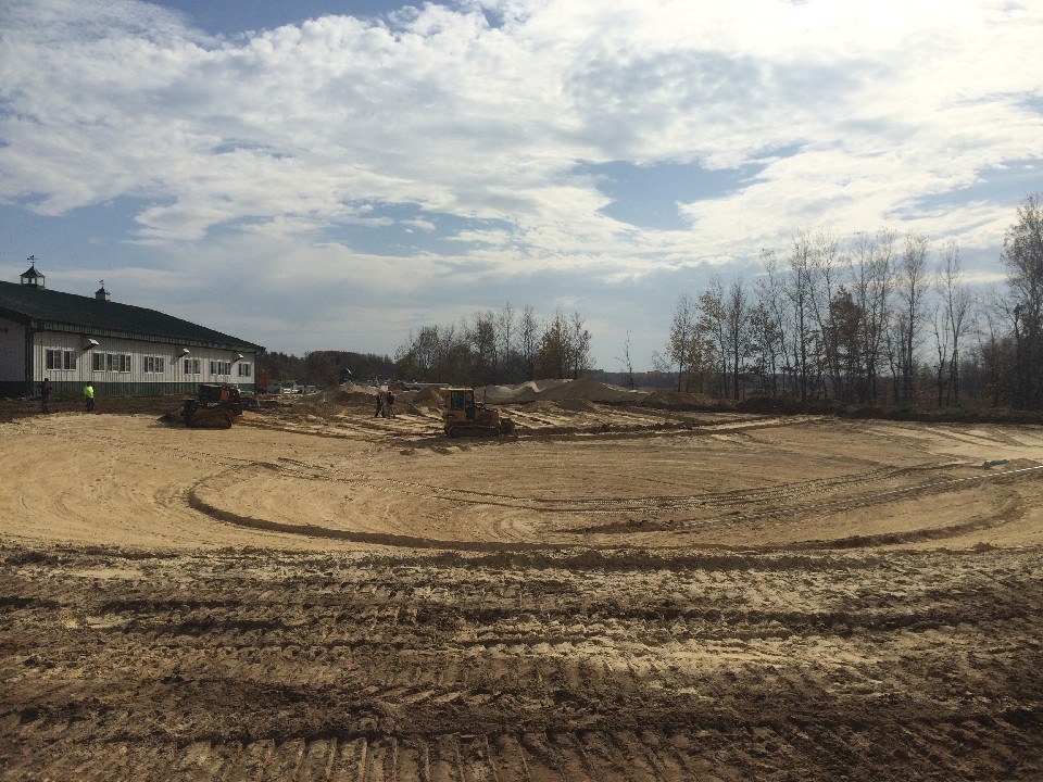 pond construction