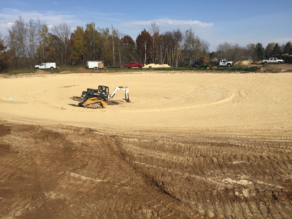 pond construction