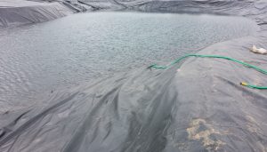 filling new pond