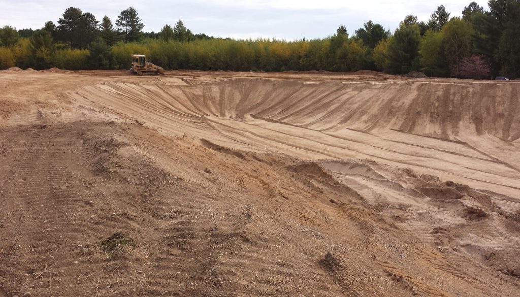 pond construction