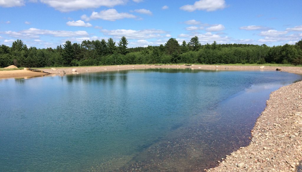 clear pond