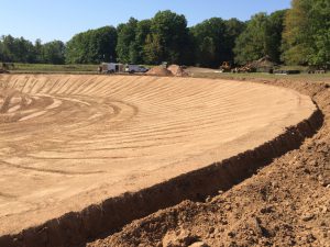pond construction