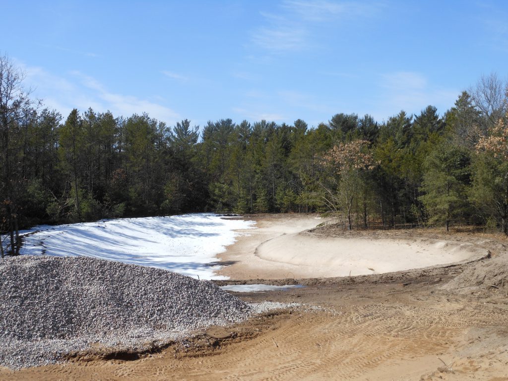 pond construction