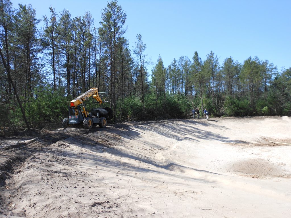 pond construction