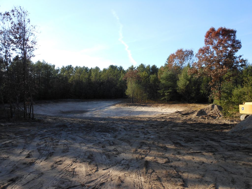 pond construction