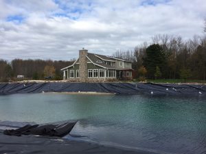 new pond, pond liner