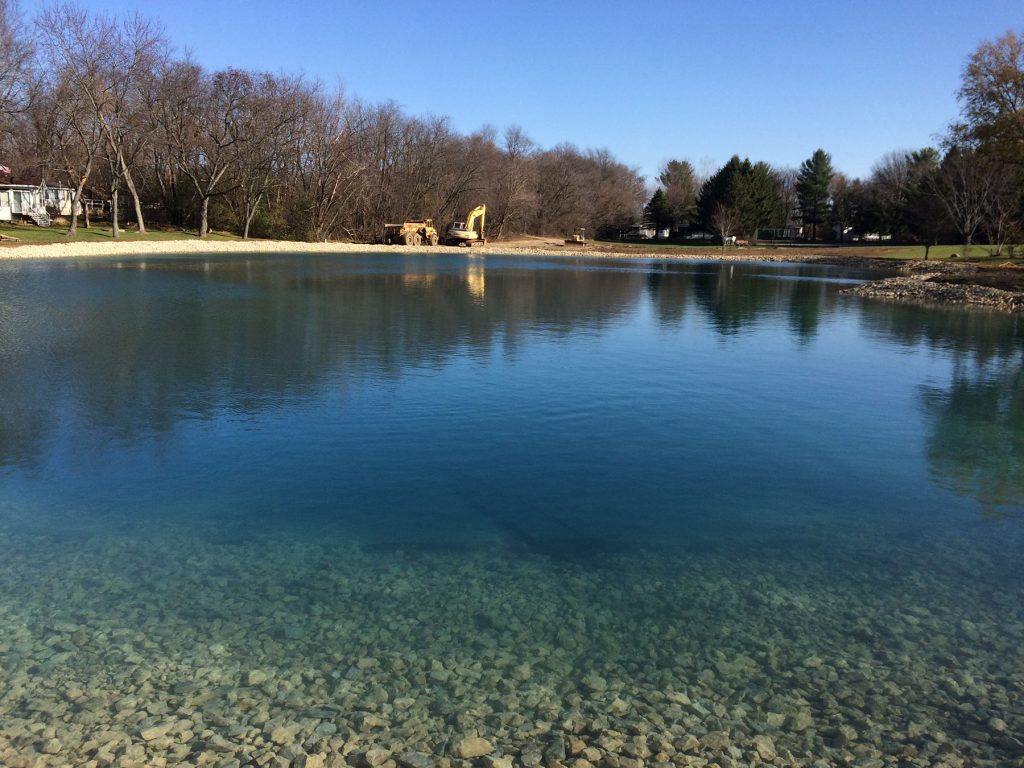 clear pond