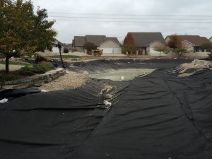 pond construction