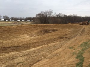 pond construction, campground