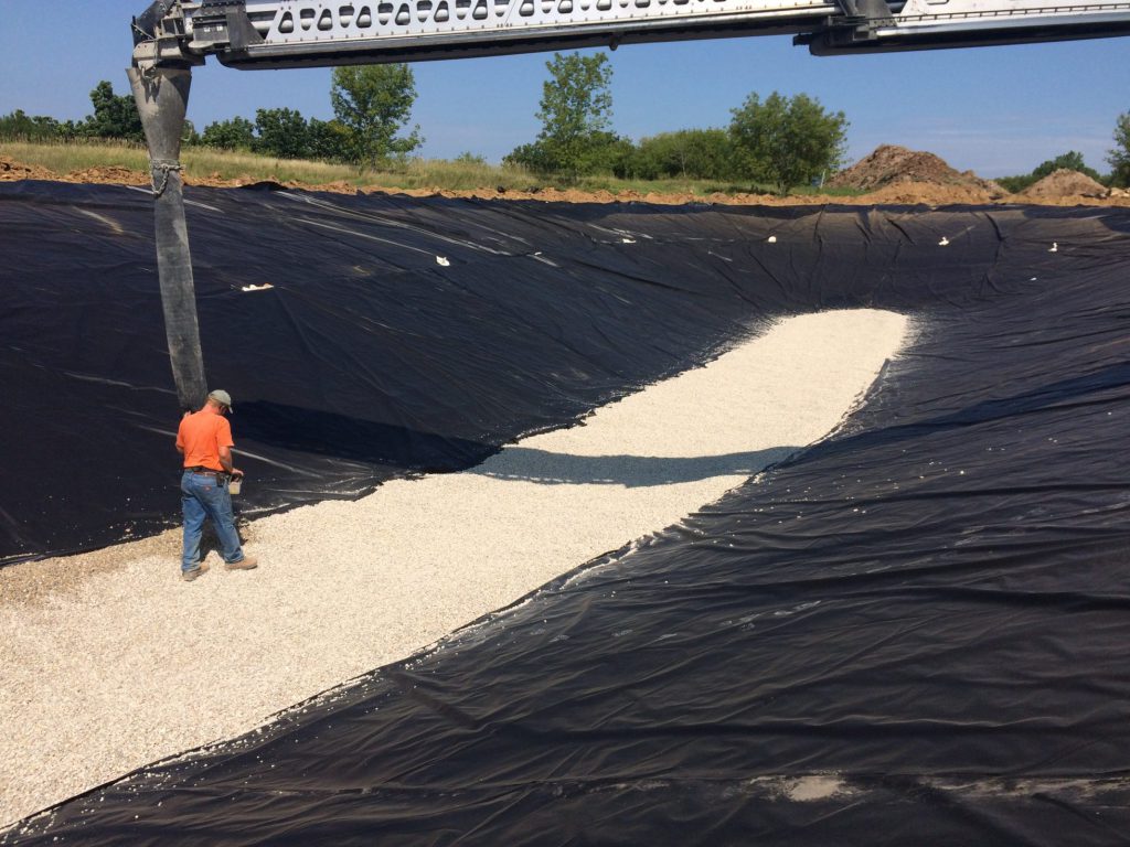 pond liners for installs with no spring or wetland