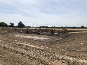 pond excavation