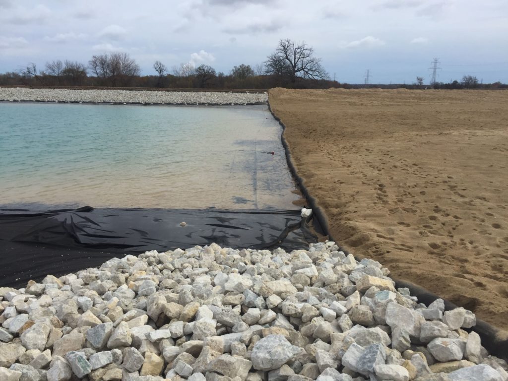 beach and shoreline stone blanket