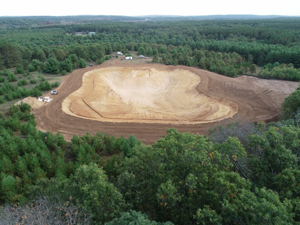 excavated pond