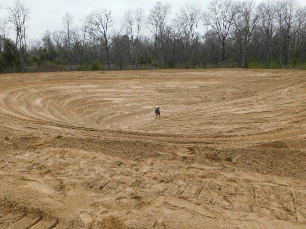 pond excavation